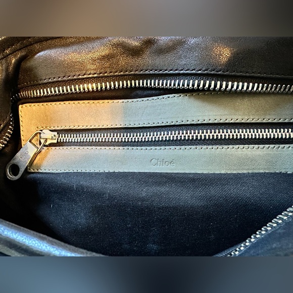 Authentic adorable butter soft Grey Chloe bag with shoulder strap - Picture 6 of 10